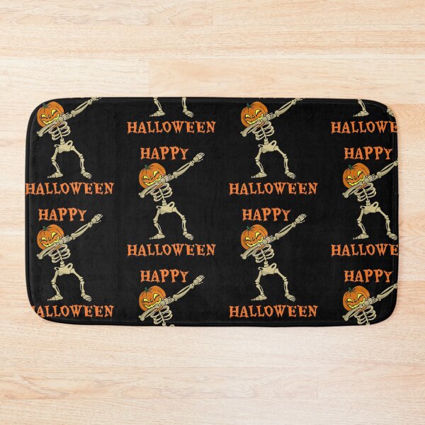 Item preview, Halloween Dabbing Skeleton Pumpkin Head designed and sold by EstelleStar.