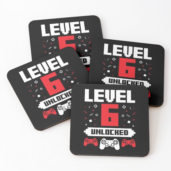 Item preview, Video Gaming Gamer Birthday Gift Six, 6 Year Old designed and sold by EstelleStar.