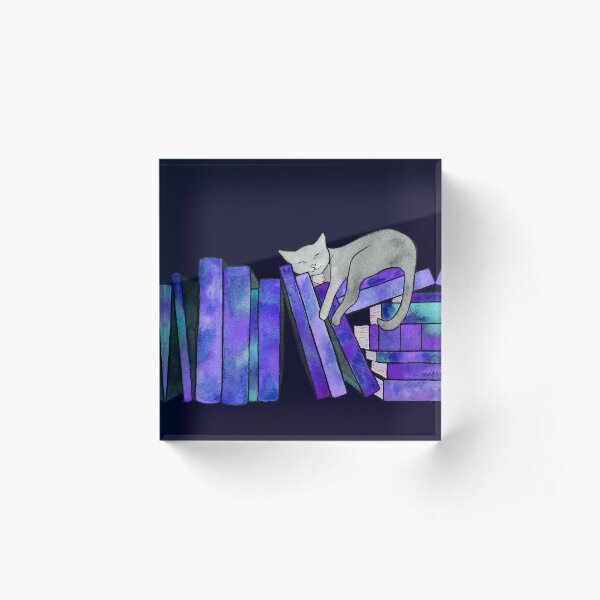 Literary Naps Acrylic Block
