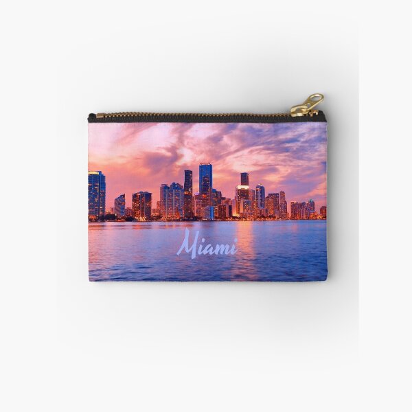 Item preview, Miami Beach Florida City Skyline designed and sold by mwagie.