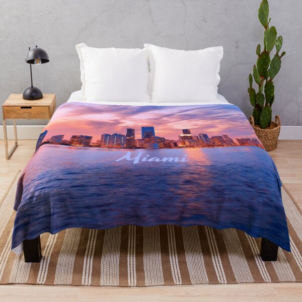 Item preview, Miami Beach Florida City Skyline designed and sold by mwagie.