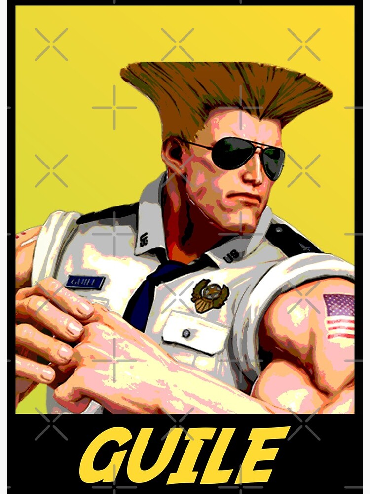 GUILE from street fighter | 3D Print Model