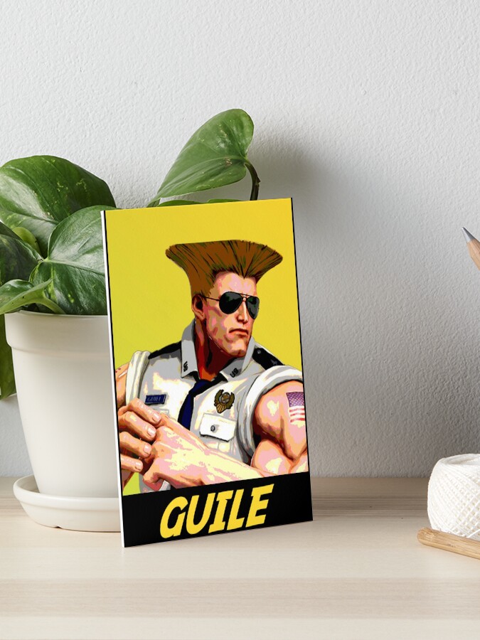 Super Street Fighter II - Guile Art Board Print for Sale by