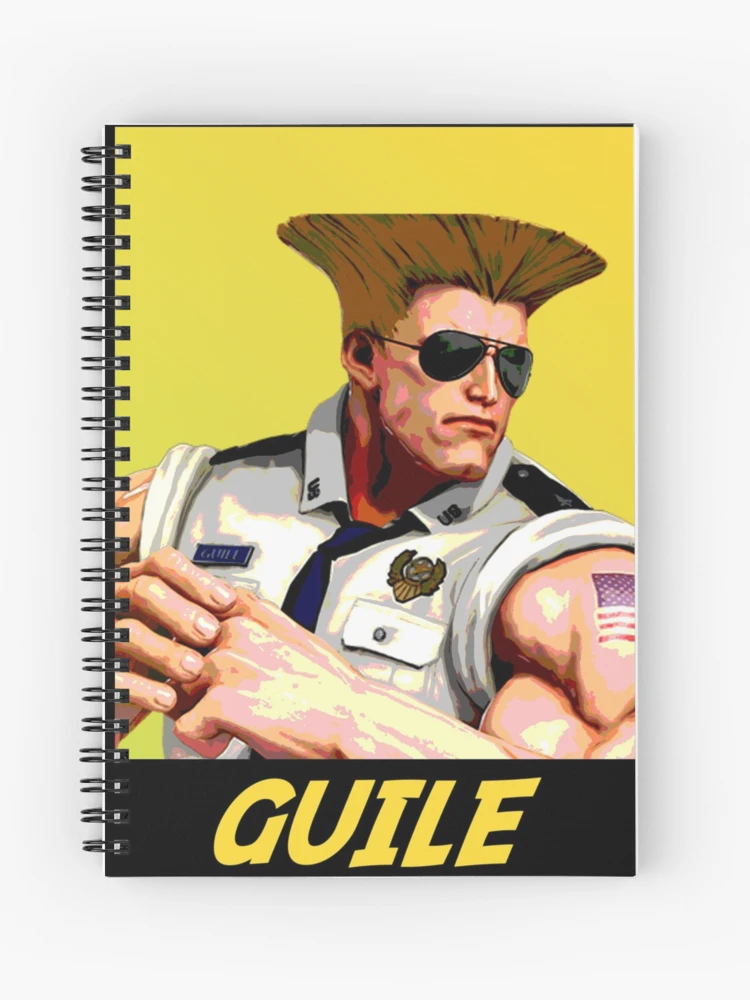 Vega - Street Fighter Spiral Notebook by E1even1nk