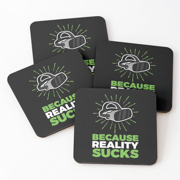 Item preview, Virtual Reality Because Reality Sucks designed and sold by EstelleStar.