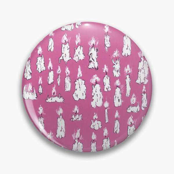 Item preview, candles pattern - pink designed and sold by KarolinaSt.