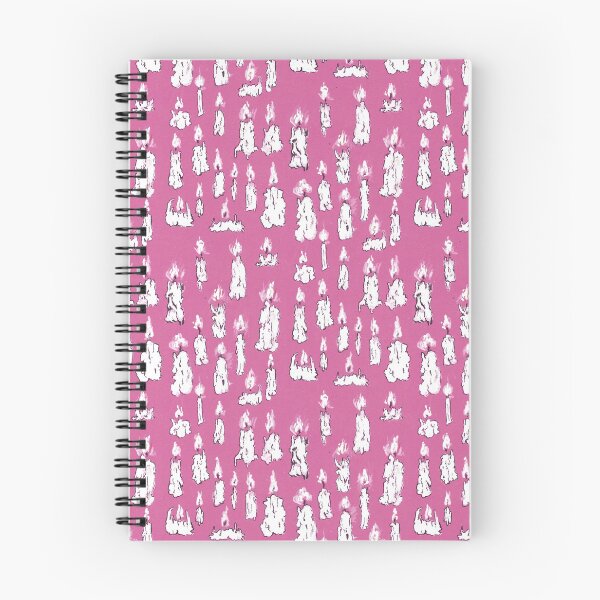 Item preview, candles pattern - pink designed and sold by KarolinaSt.