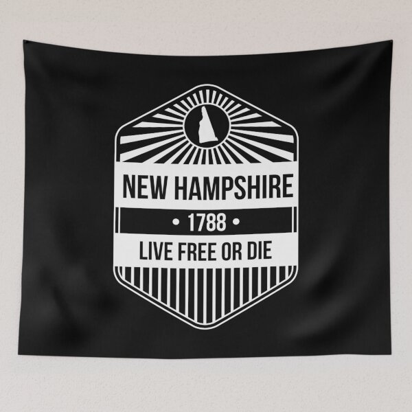 Item preview, New Hampshire State Motto graphic - Live Free Or Die designed and sold by jakehughes2015.