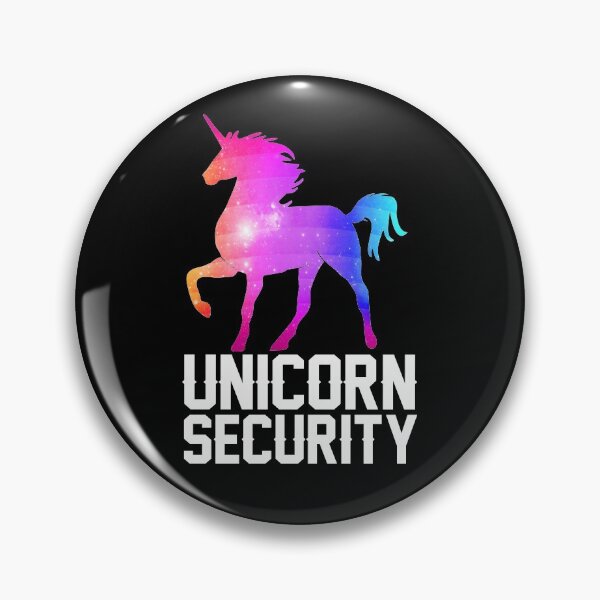 Item preview, Unicorn Security Magical Horse Cute Gift designed and sold by alenaz.