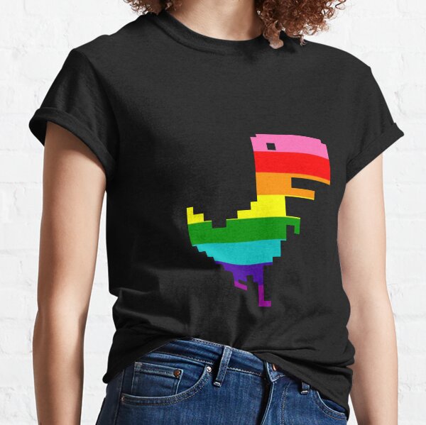 Camiseta Jogo Chrome Dinossauro Sem Internet