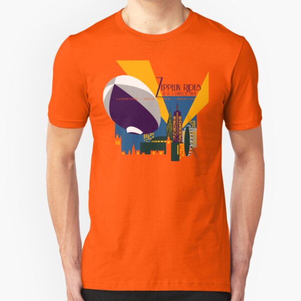 Zeppelin Rides are Just a Universe Away Slim Fit T-Shirt