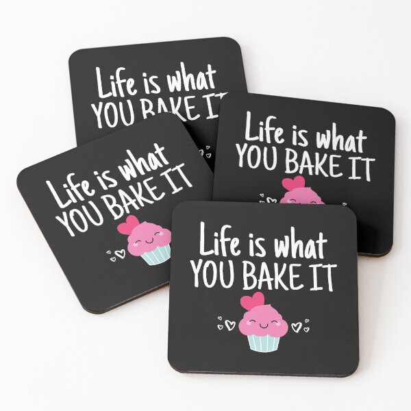 Item preview, Life is What You BAKE It! For Women Girls who Love Baking, Especially Cupcakes! designed and sold by EstelleStar.