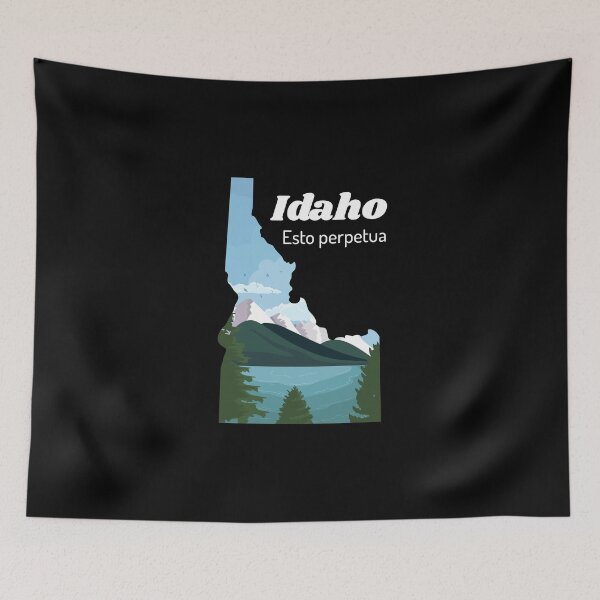 Item preview, Idaho Proud State Motto Esto Perpetua design designed and sold by jakehughes2015.