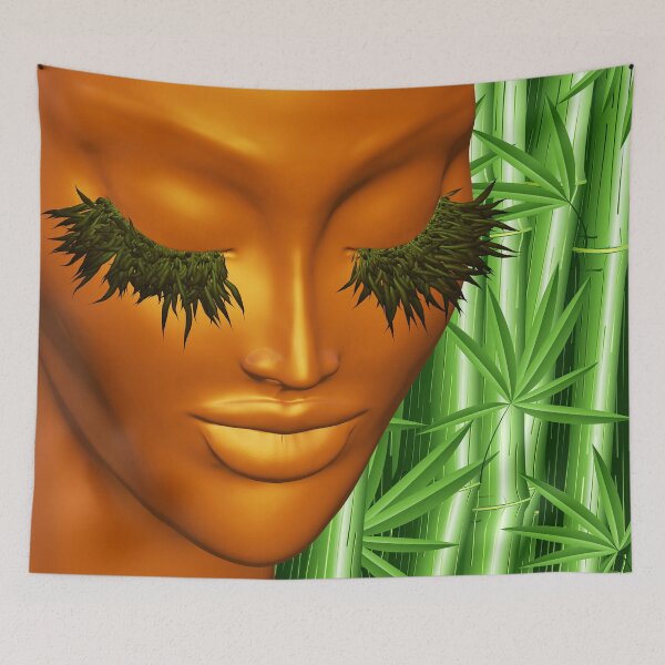 Item preview, Zen Mother Nature Portrait and Bamboo designed and sold by BluedarkArt.