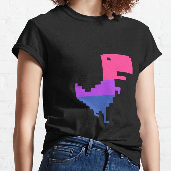 Camiseta camisa google chrome offline jogo dinossauro