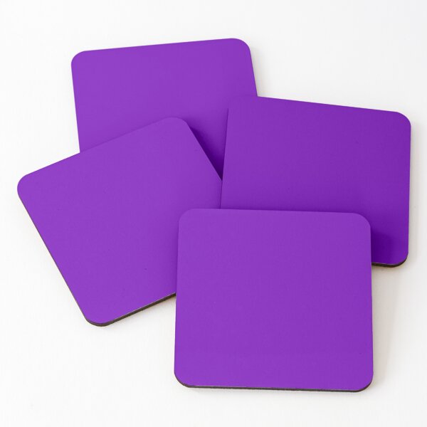 Item preview,  PLAIN SOLID Neon fluorescent Indigo -100 PURPLE SHADES ON OZCUSHIONS ON ALL PRODUCTS designed and sold by ozcushions.