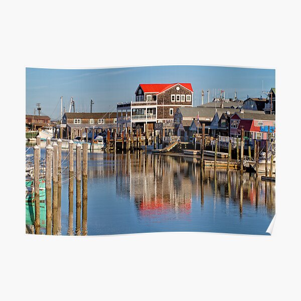Reflection in Cape May Poster