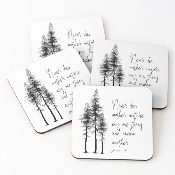Item preview, Juvenal Quote: Mother Nature and Wisdom designed and sold by Byrd Baggett.