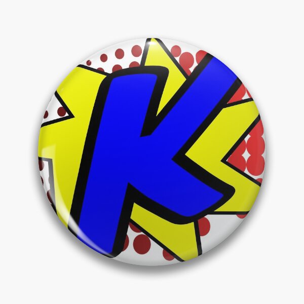 Artikelvorschau, Comic Initial K. entworfen und verkauft von Triumphance.