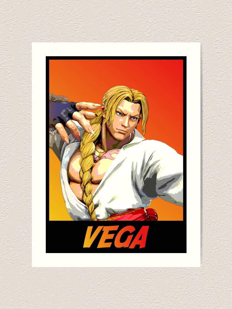 Vega - Street Fighter Spiral Notebook by E1even1nk