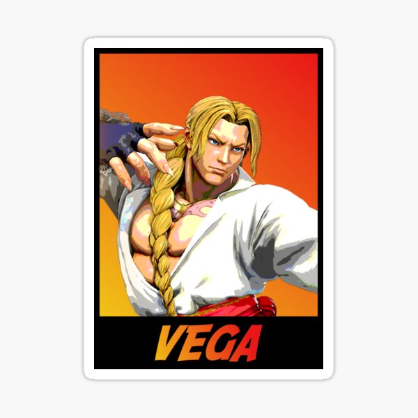 VEGA Street Fighter 5 sticker