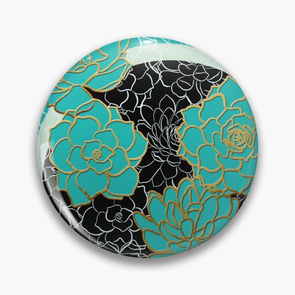 Item preview, Golden Flowers on Luxury Blue designed and sold by M-ohlala.