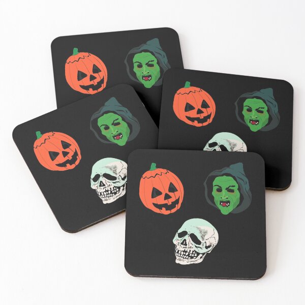 Item preview, Silver Shamrock Mask Set designed and sold by Horrorshow Art.