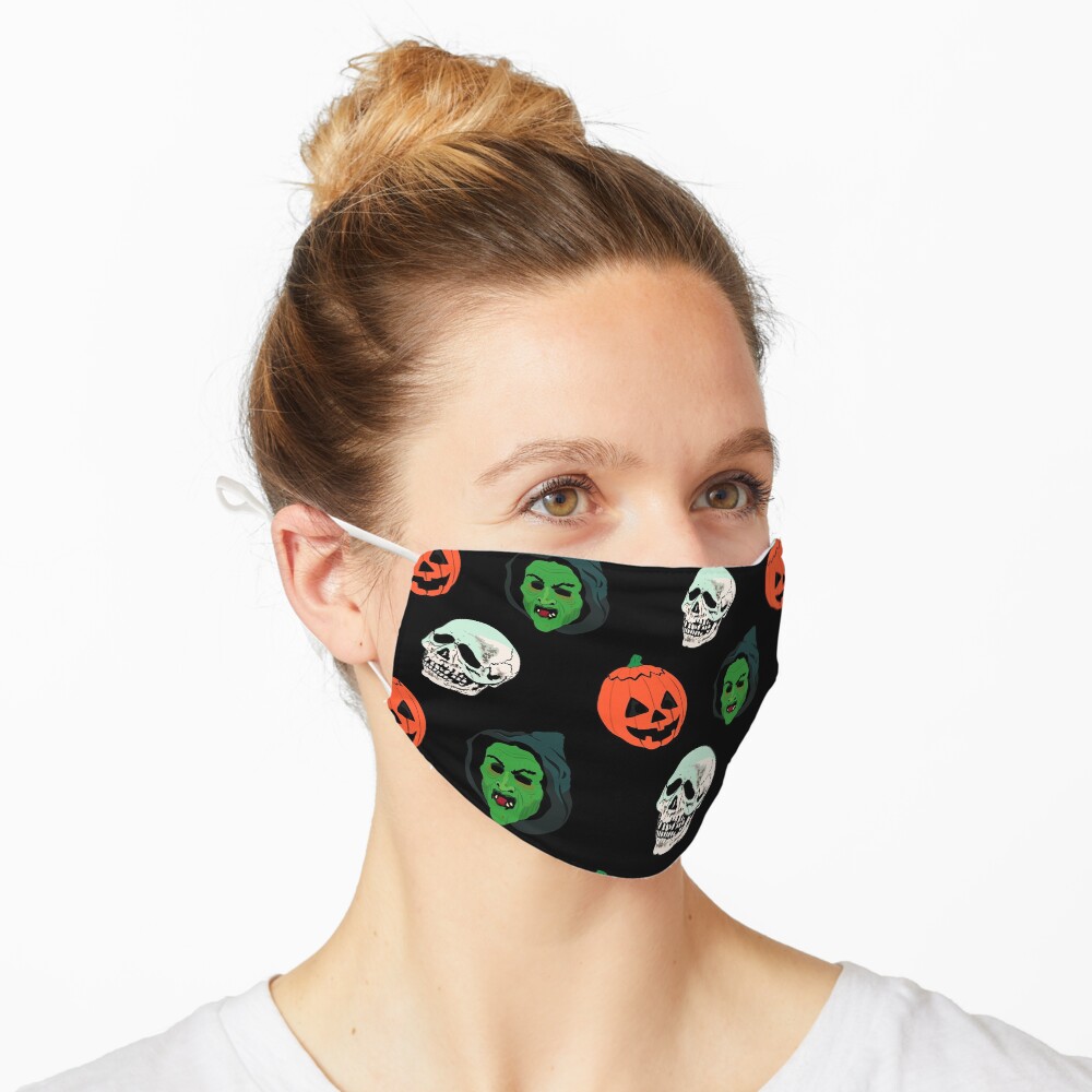 Silver Shamrock Mask Set Mask