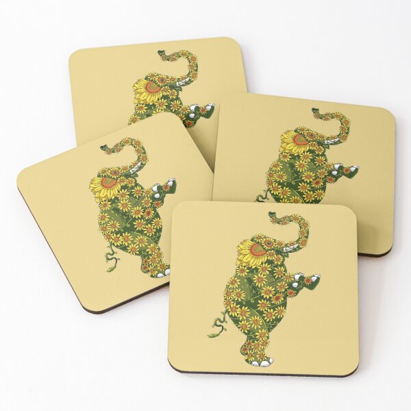Item preview, Elephant Sunflower designed and sold by Chutakoopas.
