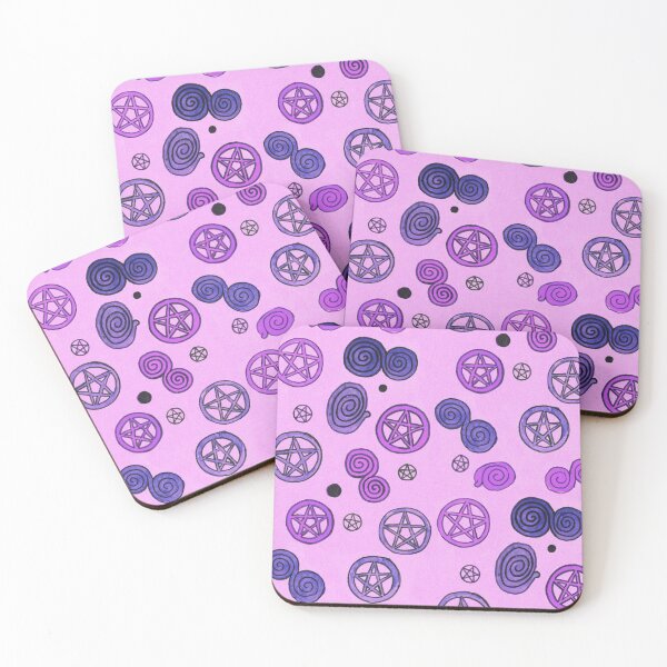 Item preview, pentagram pattern - purple designed and sold by KarolinaSt.