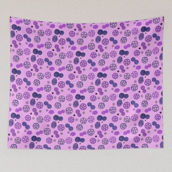 Item preview, pentagram pattern - purple designed and sold by KarolinaSt.
