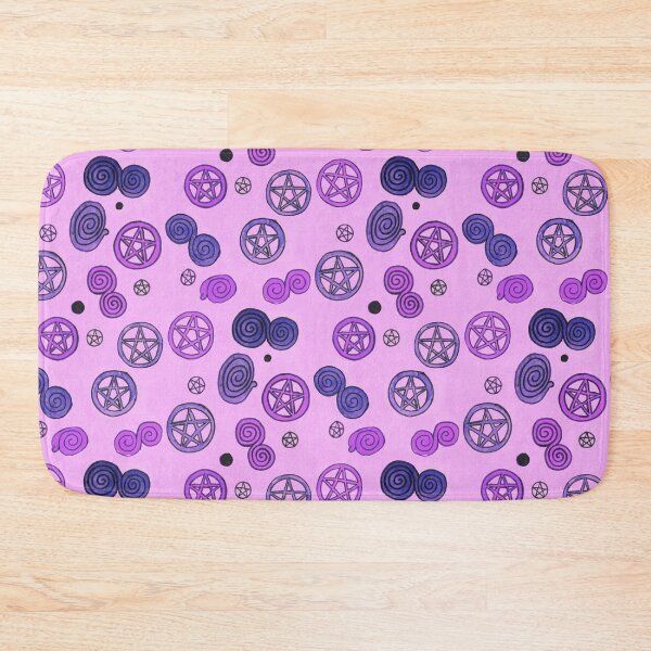 Item preview, pentagram pattern - purple designed and sold by KarolinaSt.