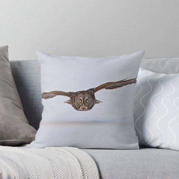 Item preview, Great Gray Owl in Flight - Ottawa, Ontario designed and sold by Michael Cummings.