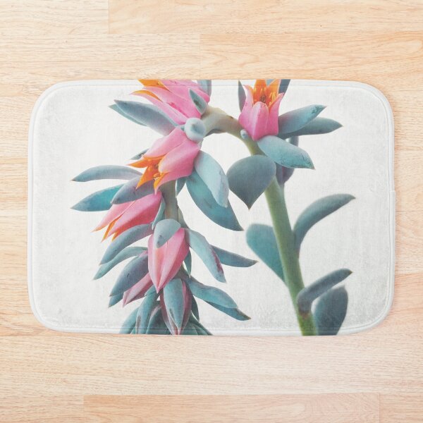 Succulent Cluster Bath Mat
