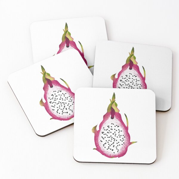 Item preview, Dragon Fruit Pattern - Pitaya - Exotic Fruit Vibrant Illustration designed and sold by AnanasArt.
