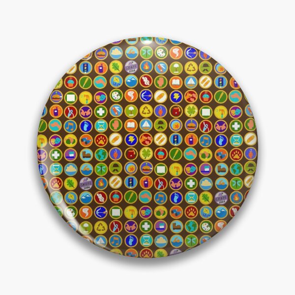 Item preview, Wilderness Explorer Badges Up Inspired designed and sold by Rainbows Galore.