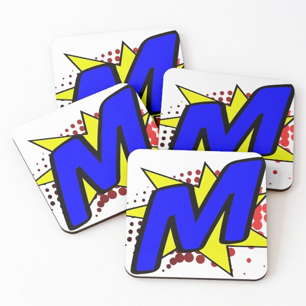 Item preview, Comic Initial M designed and sold by Triumphance.