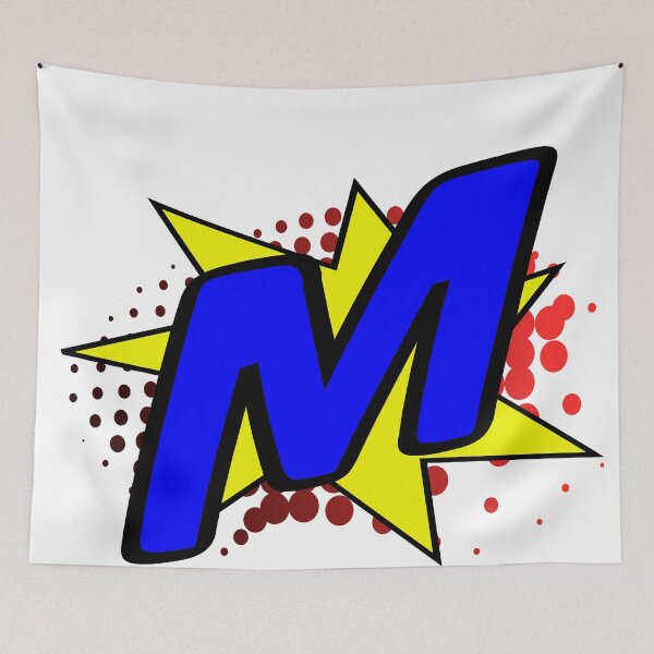 Item preview, Comic Initial M designed and sold by Triumphance.
