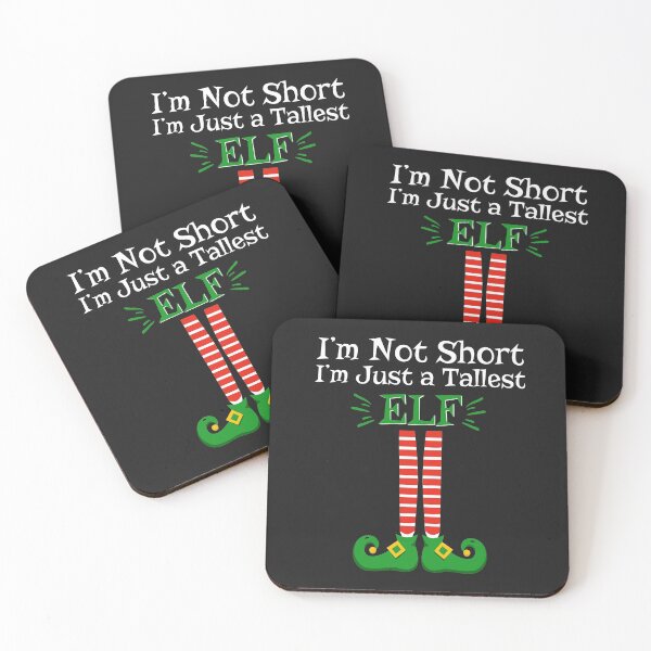 Item preview, Im not short Im just a tallest elf funny Christmas gifts designed and sold by alenaz.
