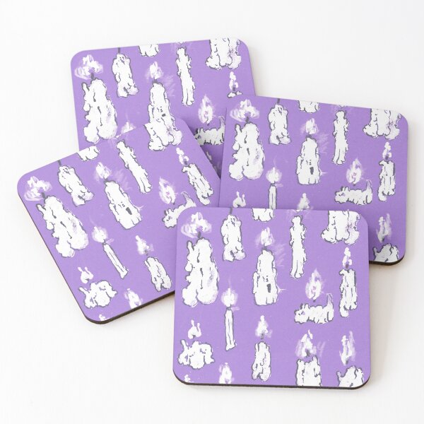 Item preview, candles pattern - purple designed and sold by KarolinaSt.