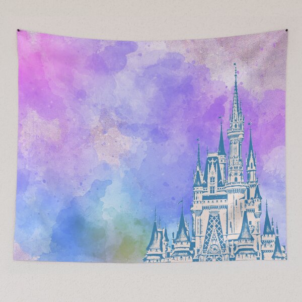 Item preview, Magic Castle Watercolor designed and sold by FandomTrading.