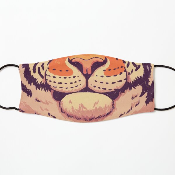 Tigermaske / Großkatze, Wildtier, Natur, Kätzchen, Pelz, Katze, gefährdete Arten Maske für Kinder