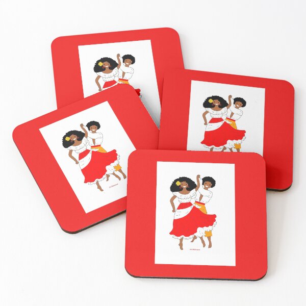 Item preview, Folklore of Reunion Island. Variant in red designed and sold by Catherine Debusne.