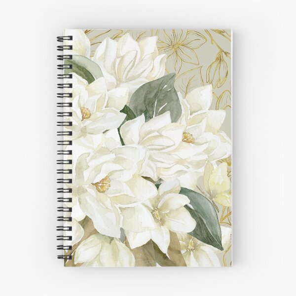 Item preview, Elegant Magnolias – with a Touch of Gold designed and sold by M-ohlala.