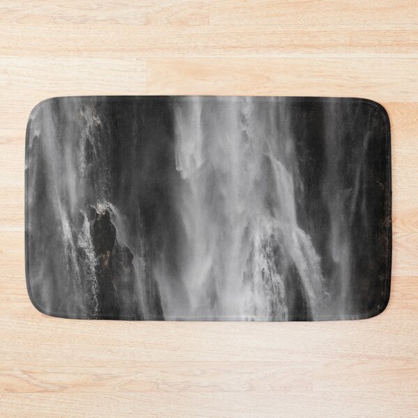 Item preview, Majestic waterfall Boka, Slovenia in black and white designed and sold by Patrik Lovrin.