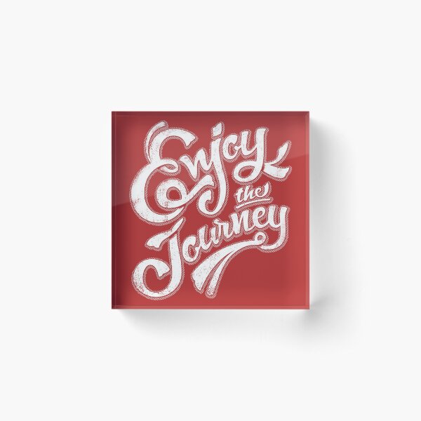 Item preview, Enjoy the Journey - Motivational Quote Lettering Design designed and sold by Sebastian Stadler.
