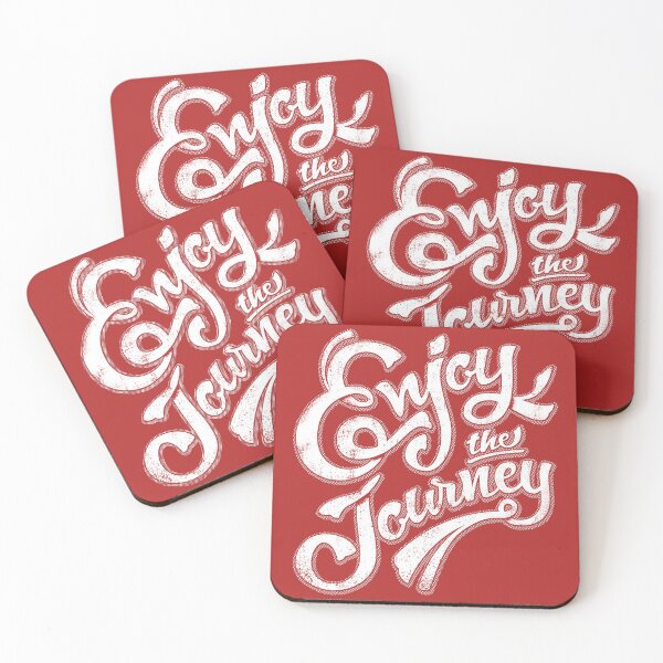 Item preview, Enjoy the Journey - Motivational Quote Lettering Design designed and sold by Sebastian Stadler.