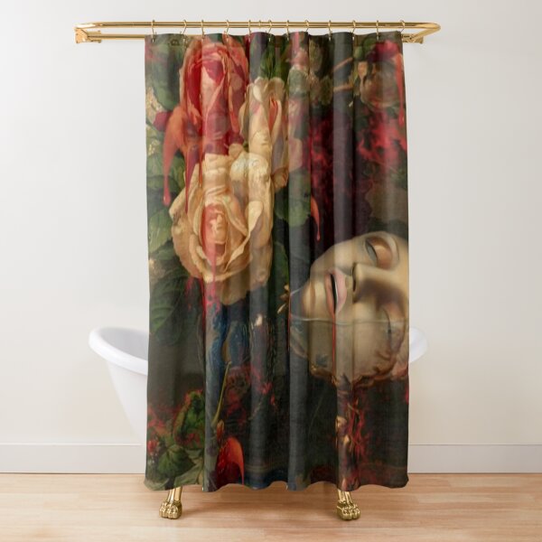 DARK SPRING Shower Curtain