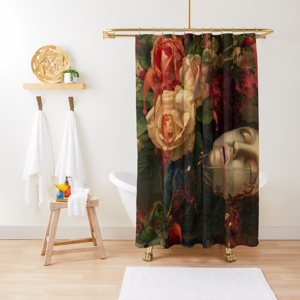 DARK SPRING Shower Curtain