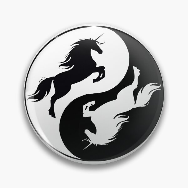 Item preview, Yin Yang Unicorn designed and sold by Atteestude.